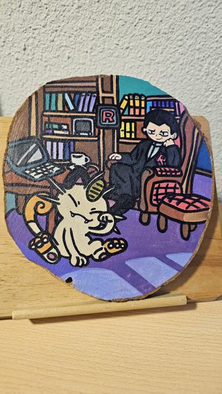 Rodaja Meowth de Giovanni Artesanal