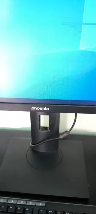 Pantalla y Teclado Phoenix Negro/Azul