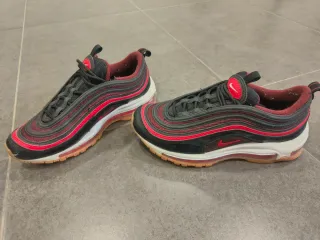 Nike Air Max 97 niño negro/rojo