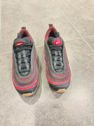 Nike Air Max 97 niño negro/rojo