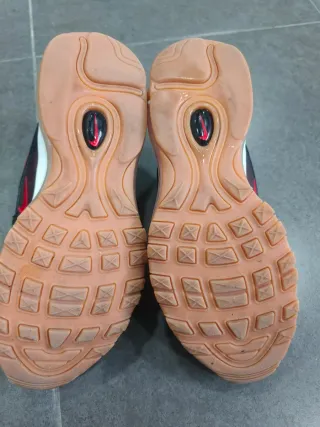 Nike Air Max 97 niño negro/rojo