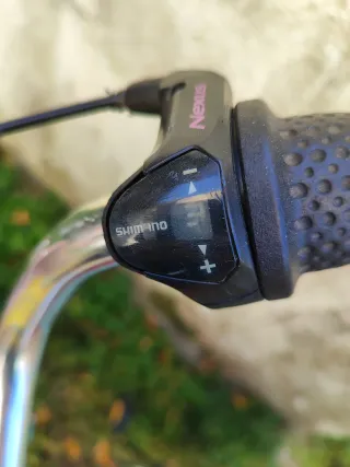 Bicicleta Spirit Azul con Cesta