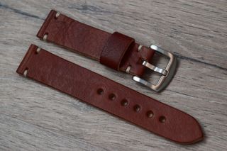 Correas de reloj artesanales en cuero 18–26 mm