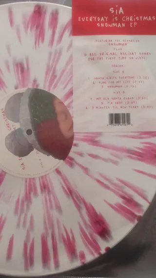 Sia - Everyday Is Christmas Snowman EP Vinilo