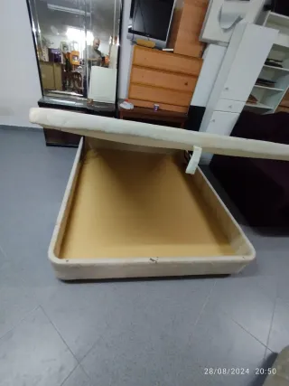 Base de cama con almacenaje