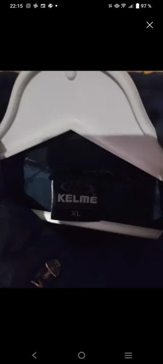 Chaquetón Kelme Villarreal CF Azul Marino-Amarillo