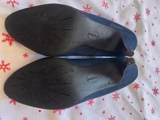 Tacones azul marino talla 42