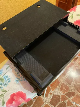 Maletín DJ tabla Negro