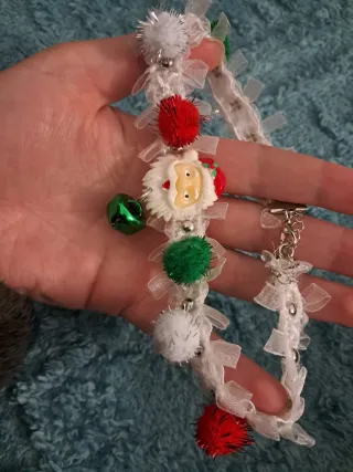 Gargantilla Navideña Papá Noel