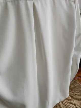 Blusa Pedro del Hierro blanca volantes