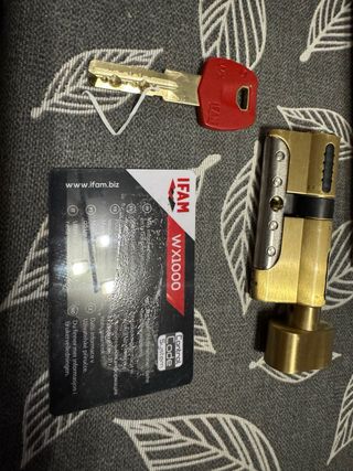 Bombín Cilindro Seguridad Pomo Ifam WX1000