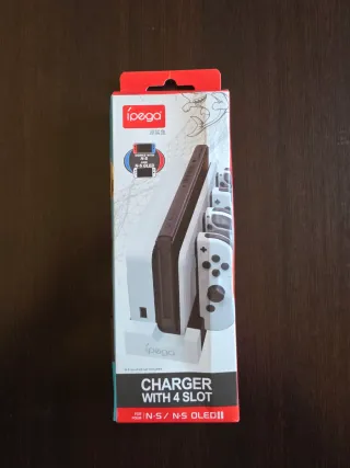 Caricatore Ipega 4 Slot per Nintendo Switch