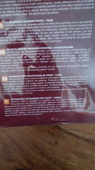 Adesivi Murali 3D Home Decor Nero