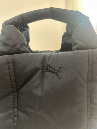 Bolso Deportivo Puma Negro Mujer