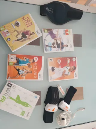 Juegos Wii Fitness y Accesorios