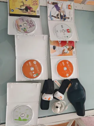 Juegos Wii Fitness y Accesorios