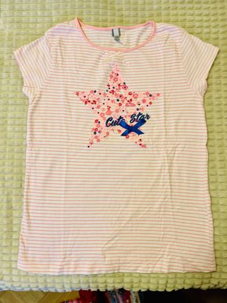 Lote 5 Camisetas Niña