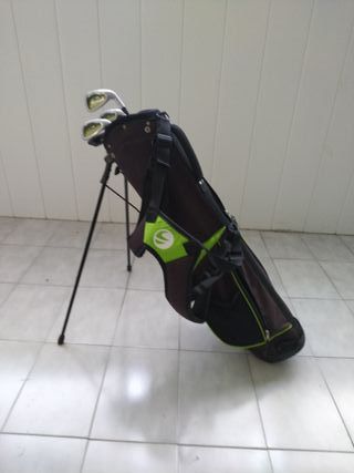 Bolsa y palos de golf Inesis