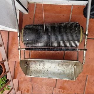 Máquina para recoger suelos de  aceitunas