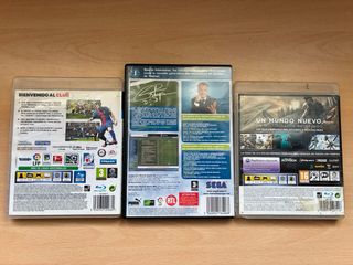 Lote Juegos PS3 y PC: FIFA 13, CoD Ghosts, FM 2005