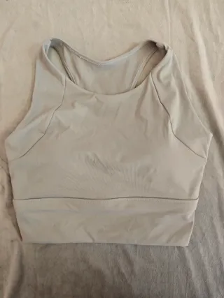 Sujetador deportivo Lululemon gris