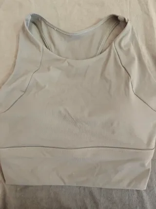 Sujetador deportivo Lululemon gris