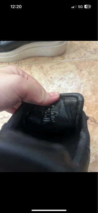 Zapatos Zara Piel Negros