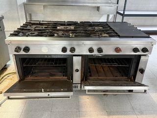 Cocina industrial 8 fuegos