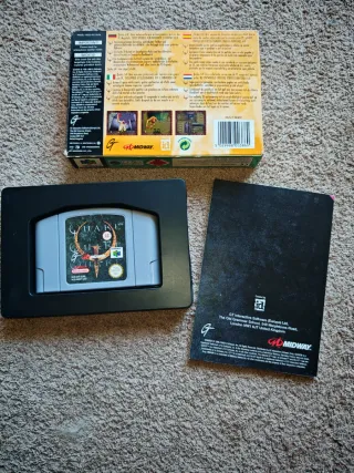 Quake Nintendo 64 con scatola e manuale