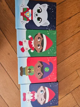 Cajas Navideñas Elfos McDonald's 2024