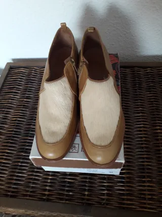 Zapatos Anaid Kupuri Piel Talla 40 Nuevos