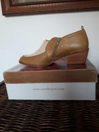 Zapatos Anaid Kupuri Piel Talla 40 Nuevos