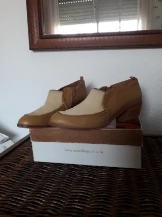 Zapatos Anaid Kupuri Piel Talla 40 Nuevos