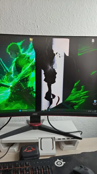 Pantalla AOC 27 1080p 250Hz Curva (Golpe)