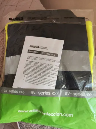 Polo trabajo manga larga Velilla amarillo Talla M