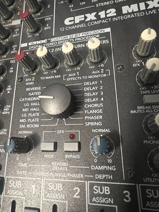 Mesa de Mezclas Mackie CFX12