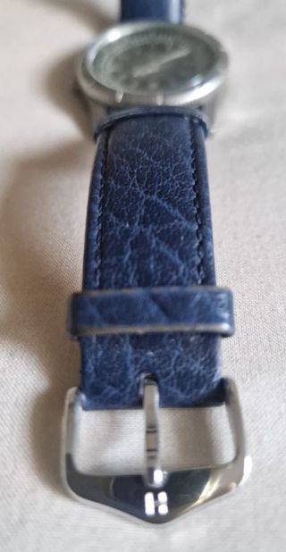 Reloj Fossil Hombre Negro y Azul