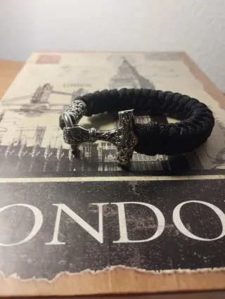 Pulsera Mjolnir Martillo Thor Vikingo