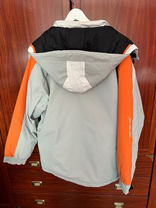 Chaqueta Invierno TRAX BAY Hombre Gris Naranja