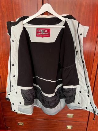 Chaqueta Invierno TRAX BAY Hombre Gris Naranja