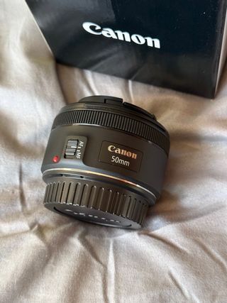 Objetivo Canon 50mm f/1.8 STM