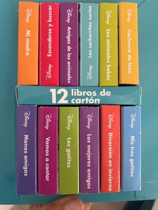 Colección mini libros disney