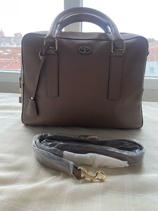 Bolso Tous Piel Marrón Nuevo