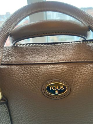 Bolso Tous Piel Marrón Nuevo