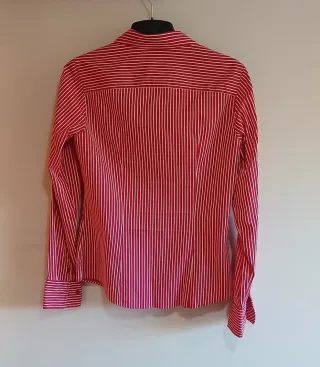 Camisa Tommy Hilfiger Rayas Rojas y Blancas