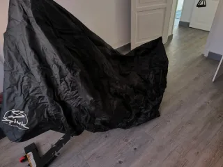 Funda para bicicleta negra