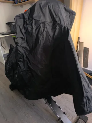 Funda para bicicleta negra