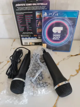 Micrófonos PS4 Operación Triunfo 2017