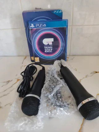 Micrófonos PS4 Operación Triunfo 2017