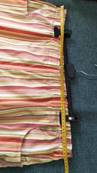 Pantalón de vestir mujer cintura elástica rayas